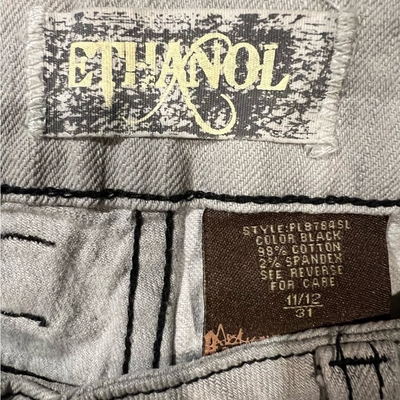 Ethanol distressed jeans size 11/12, 31 - Picture 6 of 7